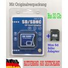 CompactFlash Card Adapter CF Compact Flash auf SD SDHC Micro Bis